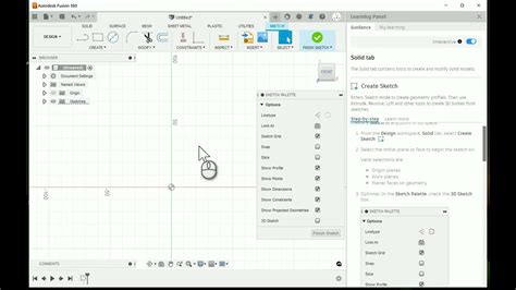 fusion 360 learning panel blank