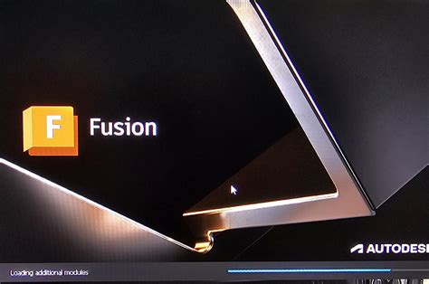 fusion 360 stuck on loading additional modules