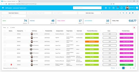 Fusion Timesheet Login