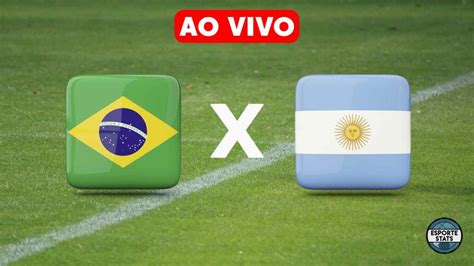 futebol ao vivo brasil x argentina