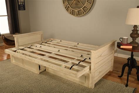 Futon Bed Frame With Storage