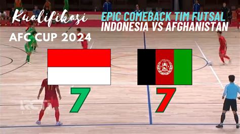 futsal indonesia vs afghanistan