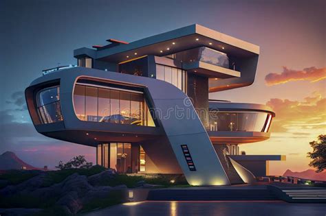 Futuristic House Drawing / The best futuristic city drawing.