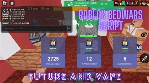 future roblox bedwars script - Pastebin.com