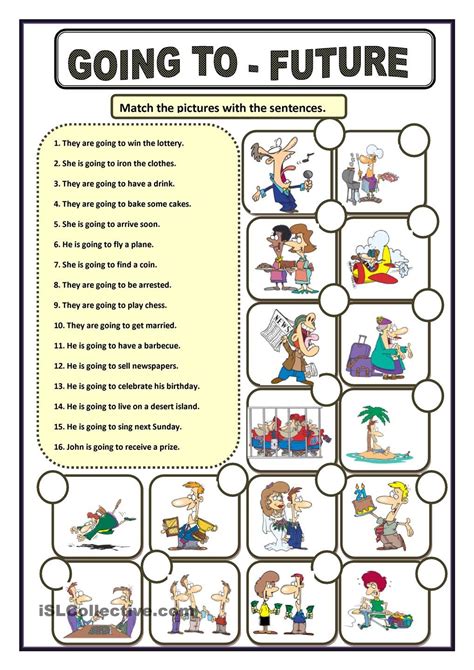 future tense will and going to exercises pdf