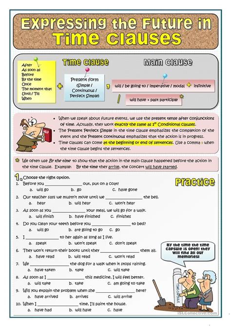 Future Time Clauses Exercises Agenda 