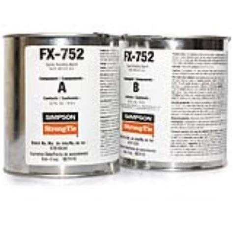 Fx-752 Epoxy Bonding Agent
