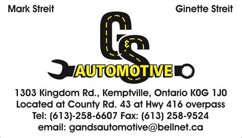 Automotive G&S Inc. General Contracting & Construction