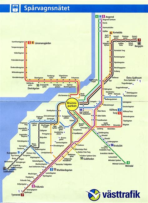 Karta Hållplatser Spårvagn Karta