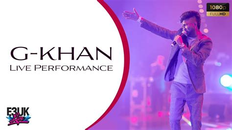 g khan live show