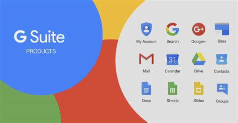 g suite apps list