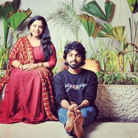 g v prakash wife