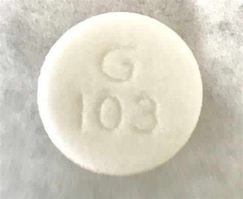 g103 pill