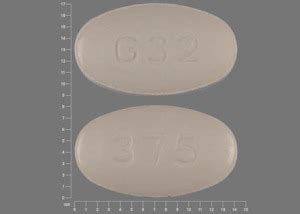 g32 375 oval pill
