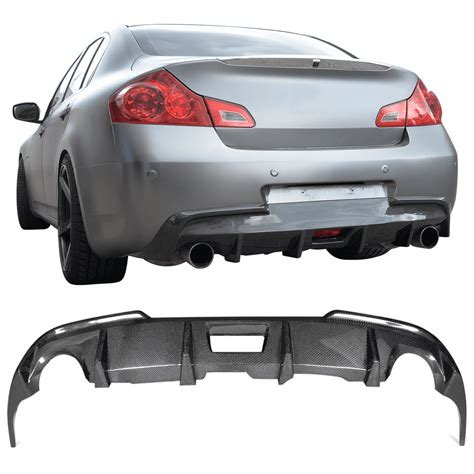 G37 Sedan Rear Bumper Diffuser