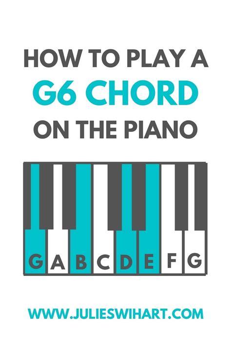 g6 chord on piano
