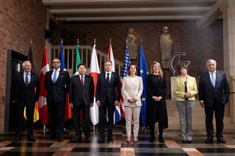 g7 foreign ministers meeting november 2023