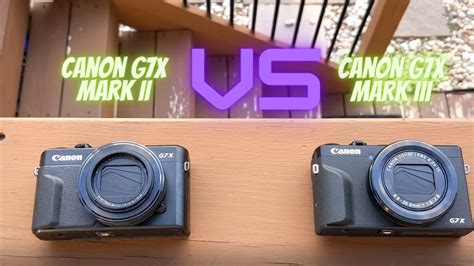 WORTH the UPGRADE!? (Canon G7X Mark iii Vs Mark ii Audio and Video Quality Test Comparison