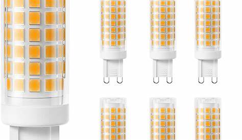 G9 Led Bulb 40w Dimmable Harmobrite 6PACK 3W LED , 40W Halogen