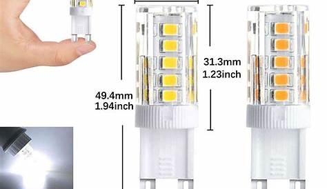 G9 Led Bulb Cool White Uk High Power 3W LED 6500K 300lm