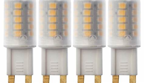 3W (25W Equiv.) G9 LED Bulb, 4Pk Newhouse Lighting