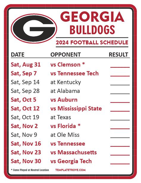 ga cup 2024 schedule