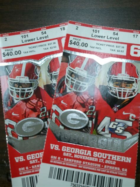 ga football tickets for sale