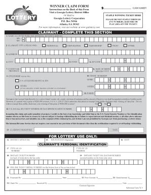 ga lottery retailer application form