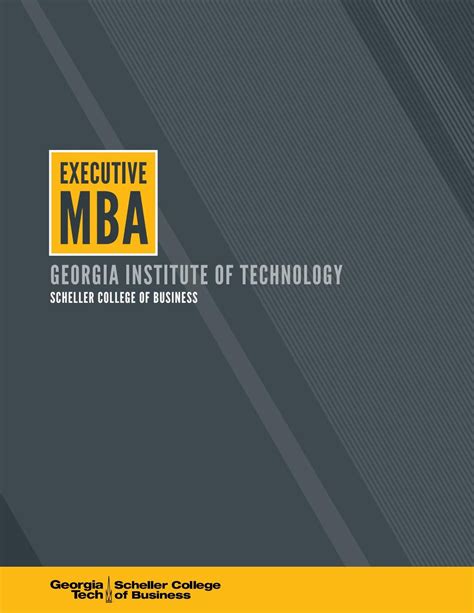 ga tech executive mba cost