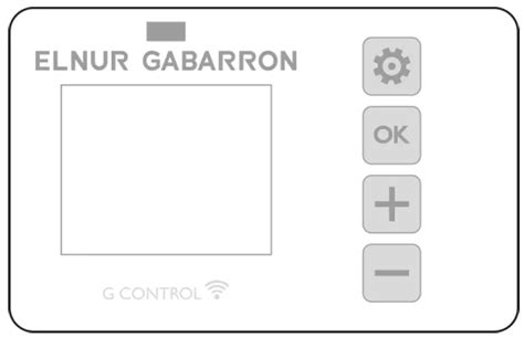 Gabarron Storage Heater Programming