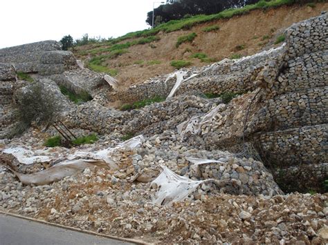 Gabion Wall Failure