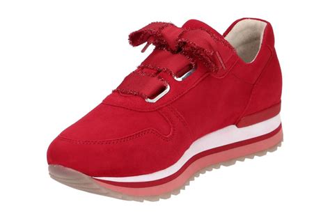 GABOR Schuhe Sneaker rot zubischuhe.ch online