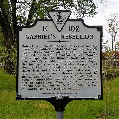 gabriel's rebellion showed virginians that