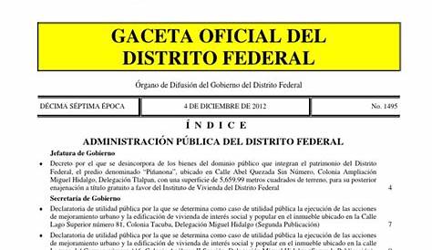 Gaceta Oficial de la Ciudad de México | Pequeñas y medianas empresas
