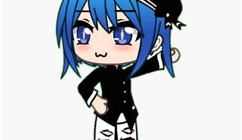 #gachahair #gachalife #gacha #blue #hair #bluehair - Cartoon, HD Png