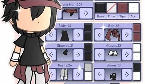 Outfits Gacha Life Boy ` Outfits Gacha Life | Character design, Kawaii drawings, Cute boy outfits