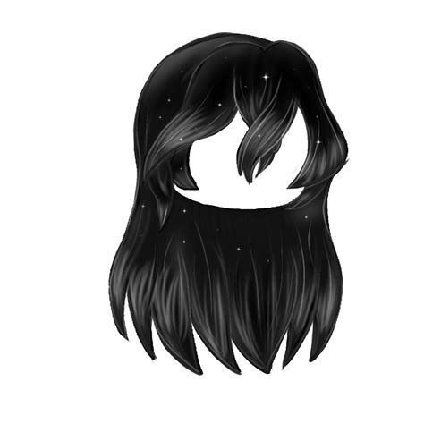 gacha girl long hair accessories