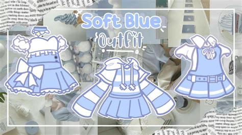 gacha pink and blue clothes