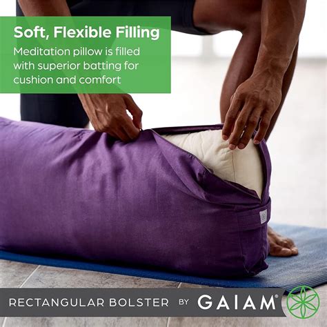 Gaiam Rectangular Yoga Bolster