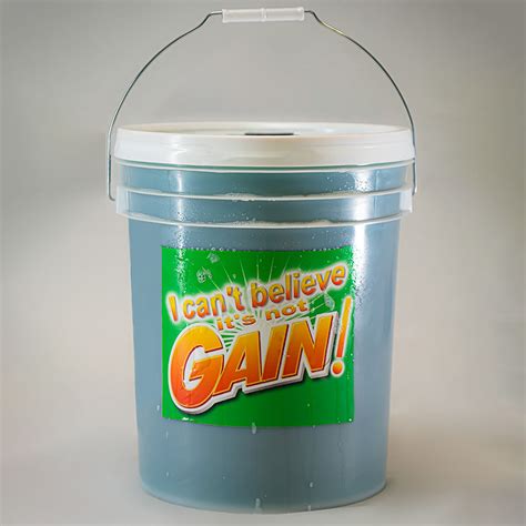gain laundry detergent 5 gallon bucket
