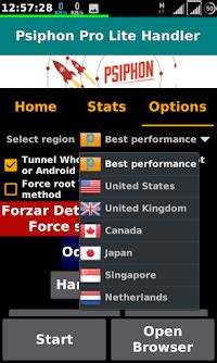 gain of Psiphon Pro Lite Handler VPN Apk