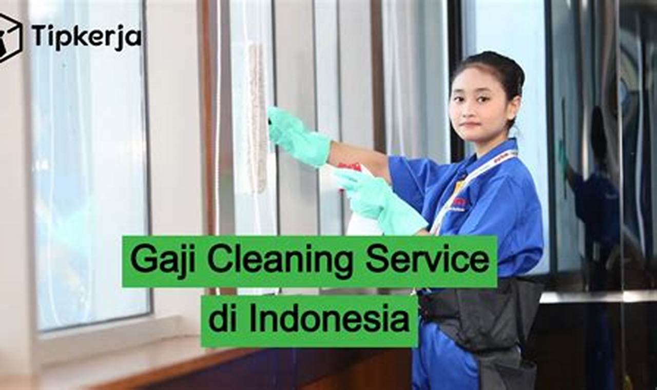 gaji cleaning service sidoarjo