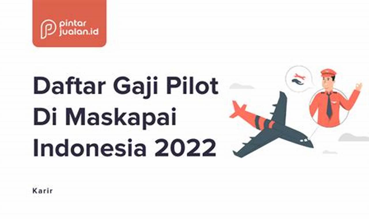 gaji pilot per bulan