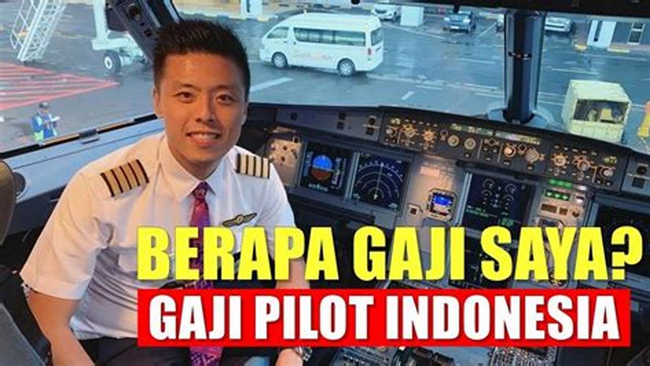 Gaji Pilot di Indonesia: Kisaran, Faktor yang Mempengaruhi, dan Prospek Karier