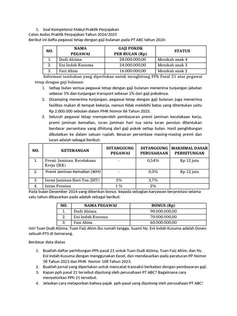 Jadual Gaji J54 Gaji