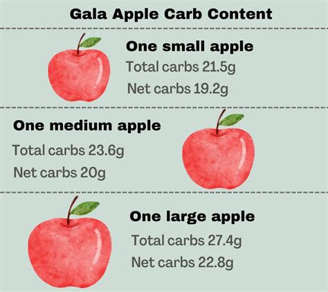 Gala Apple Carbs