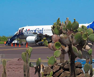 galapagos islands airport flights