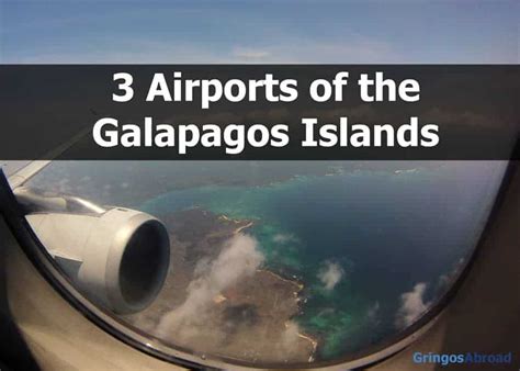 galapagos islands ecuador airport