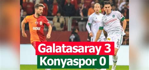 galatasaray 3 konyaspor 0