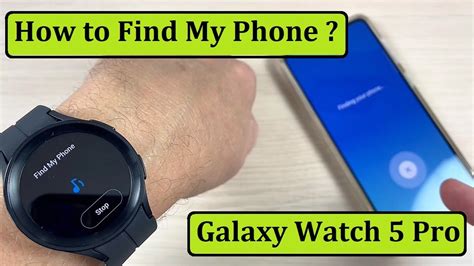 Galaxy Watch 3 How to Find My Phone & Find My Watch YouTube